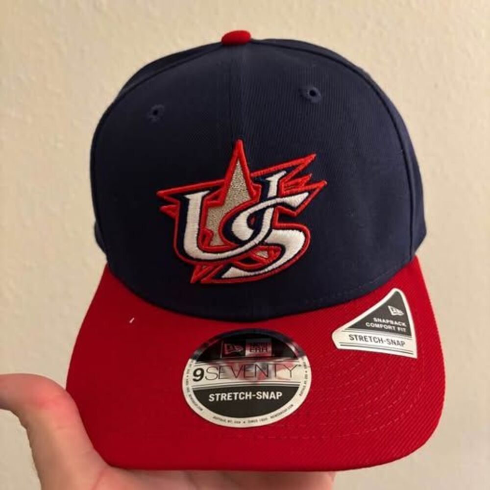 New Era 9SEVENTY USA World Baseball Classic Stretch-Snap Hat